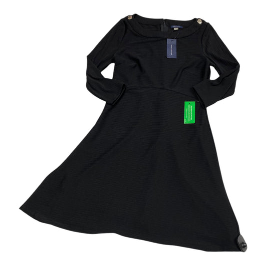 Dress Casual Midi By Tommy Hilfiger In Black, Size: 8