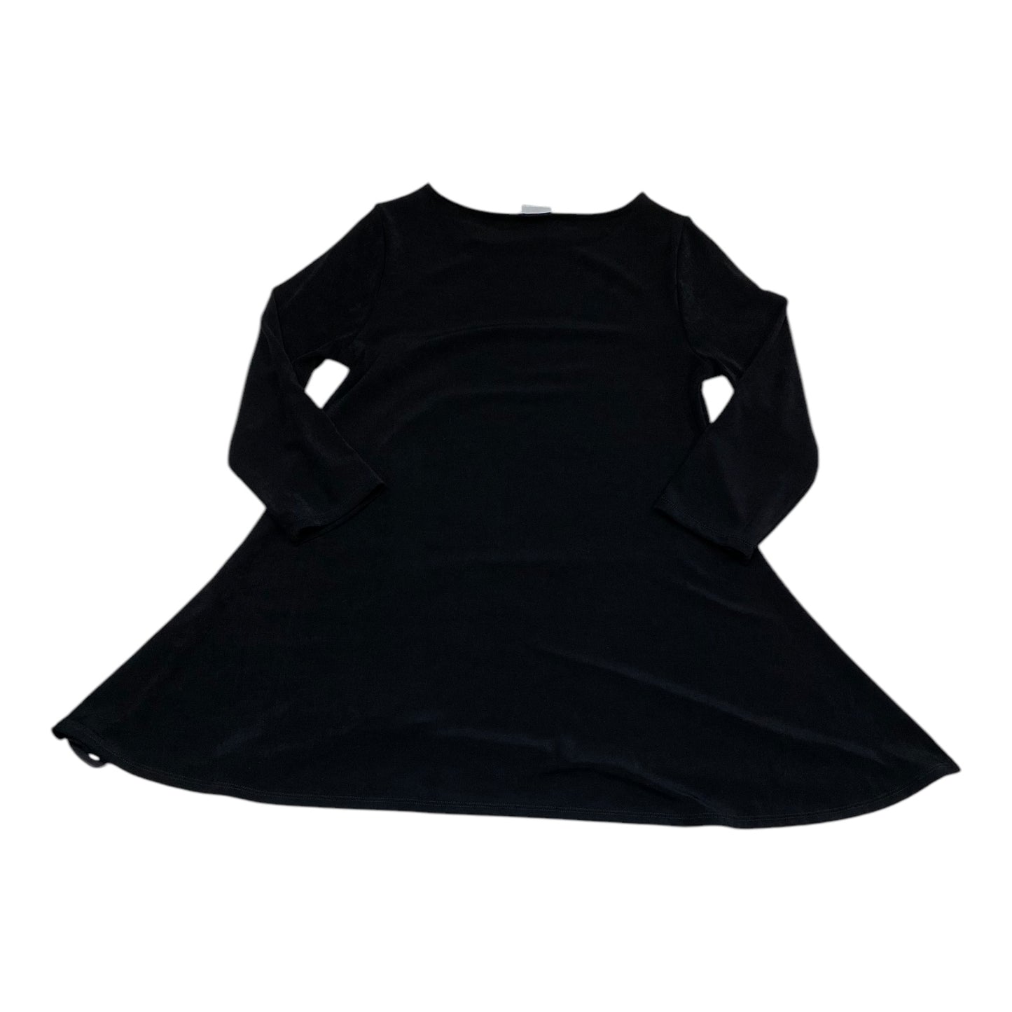 Top Long Sleeve By Chicos In Black, Size: S