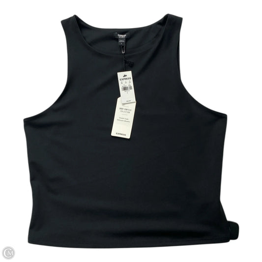 Top Sleeveless By Express In Black, Size: L