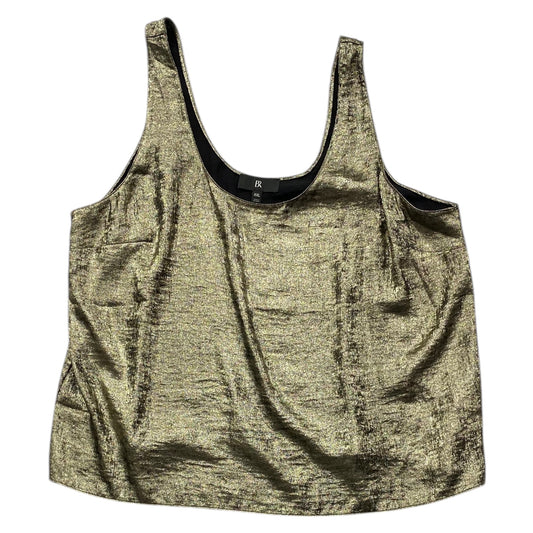 Top Sleeveless By Banana Republic In Bronze, Size: 1x