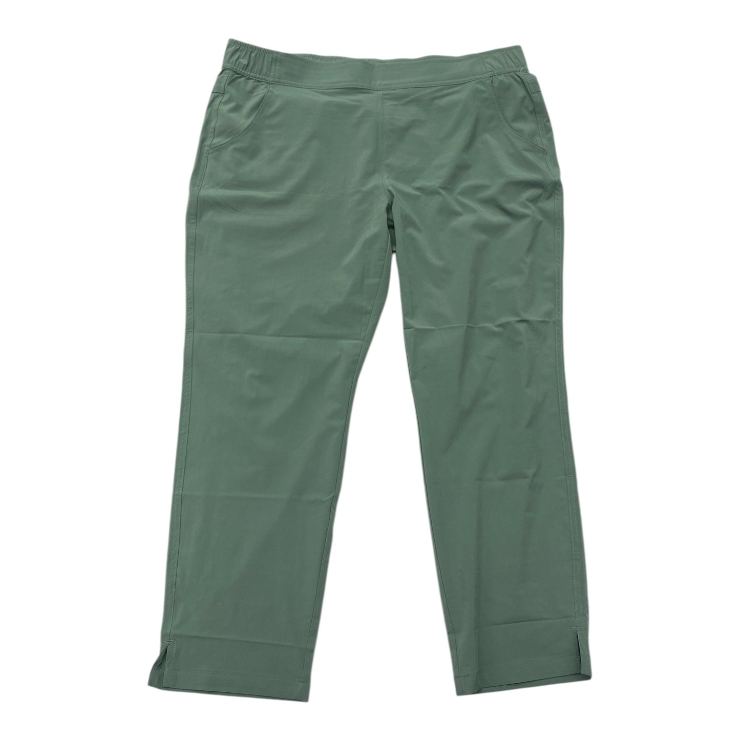 Athletic Pants By Eddie Bauer In Green, Size: Xl