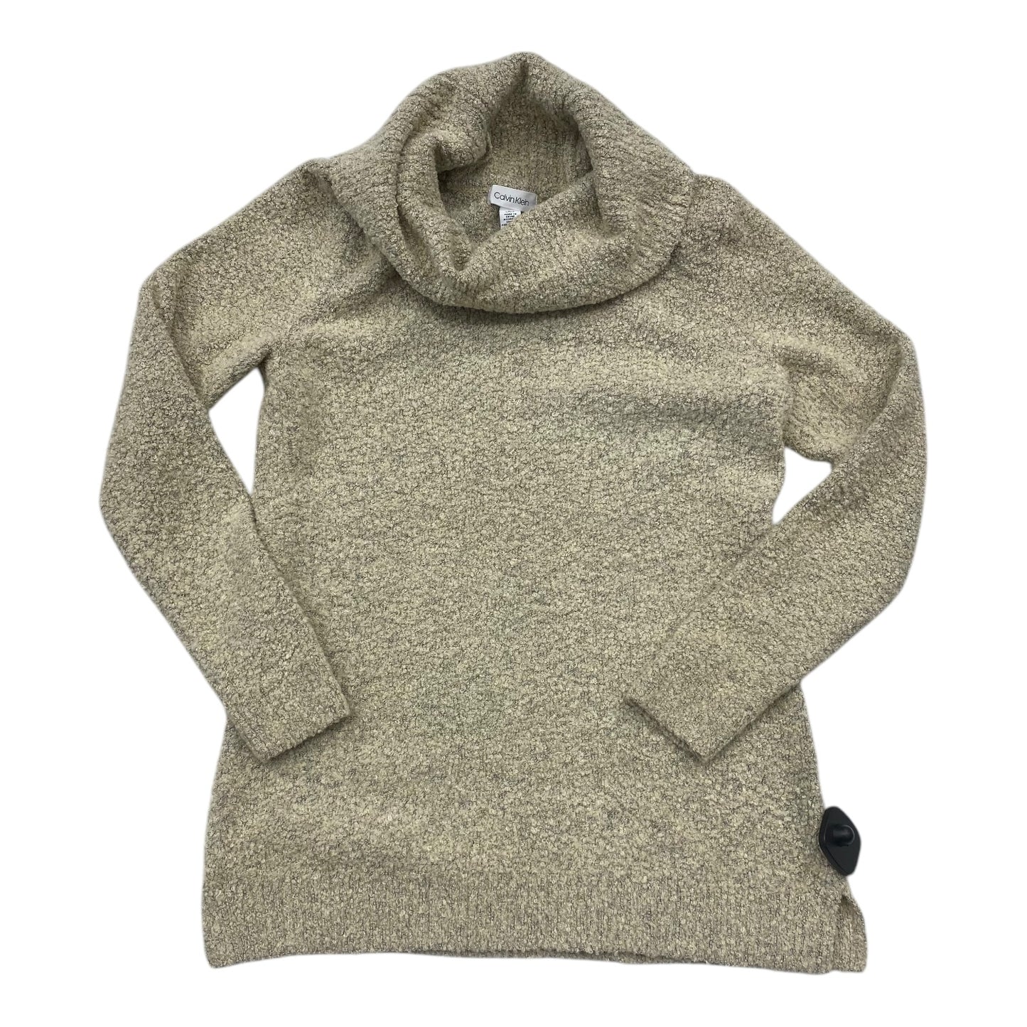 Sweater By Calvin Klein In Beige, Size: S