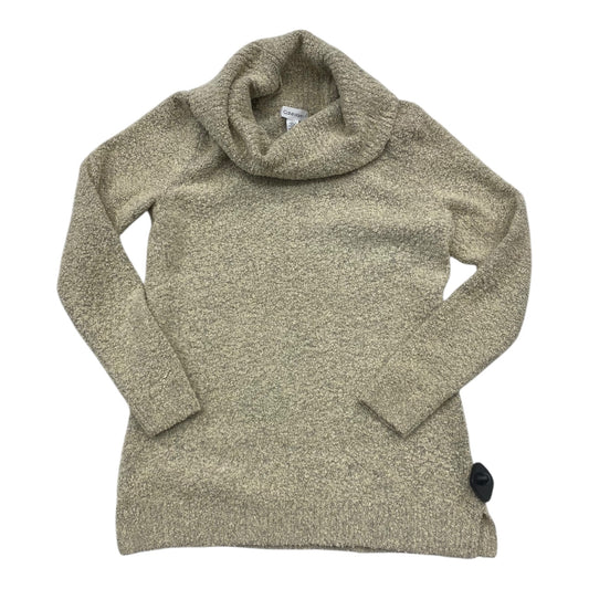 Sweater By Calvin Klein In Beige, Size: S