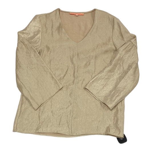 Beige Top Long Sleeve VILAGALLO, Size S