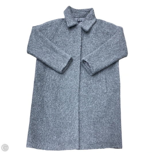 Coat Designer By Eileen Fisher In Grey, Size: M