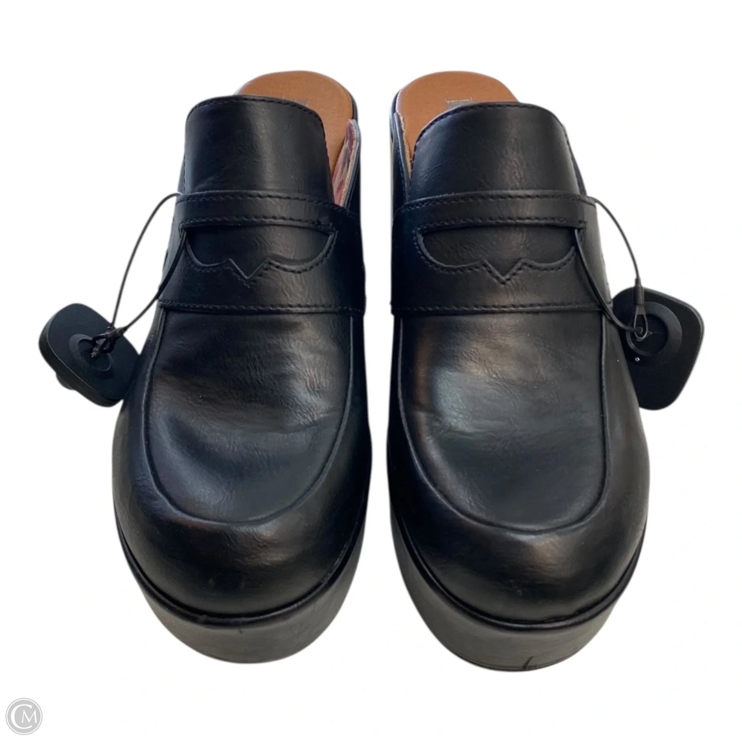 Shoes Heels Block By Korks In Black, Size: 10