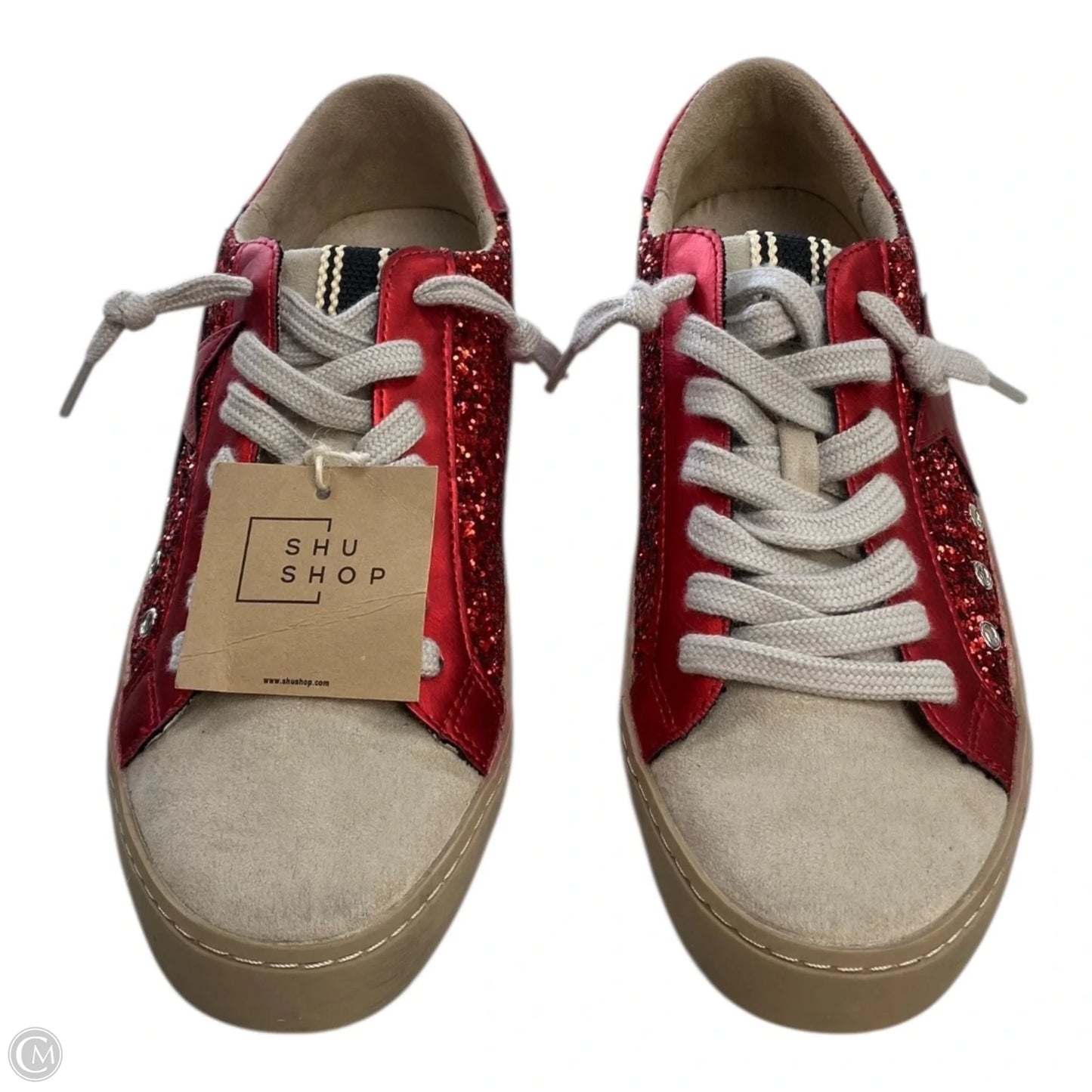 Shoes Sneakers By Shu Shop In Red, Size: 7