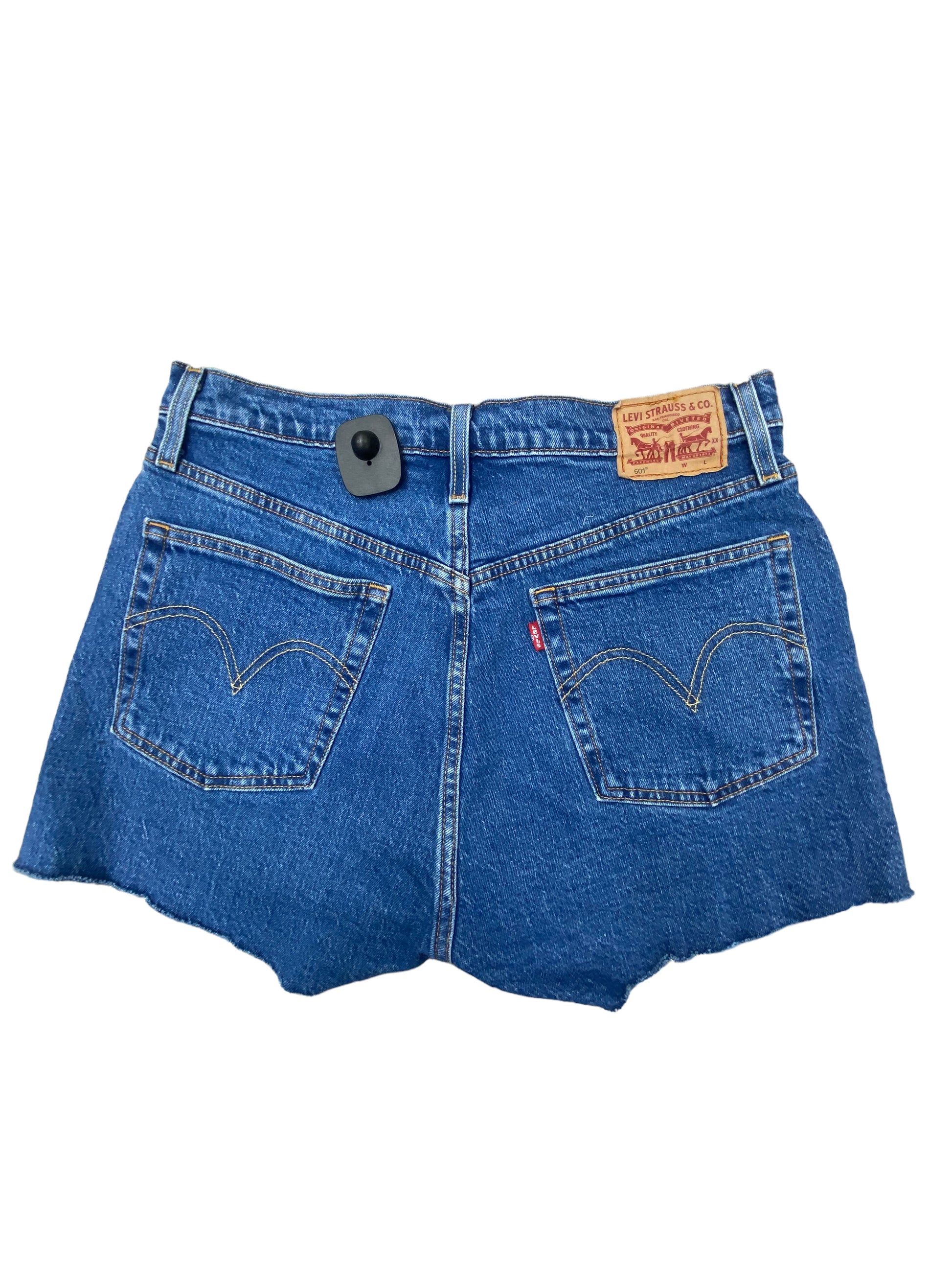 Blue Denim Shorts Levis Size 10 Clothes Mentor Eden Prairie MN 122 blue-denim-shorts-levis-size-10-clothes-mentor-eden-prairie-mn-122