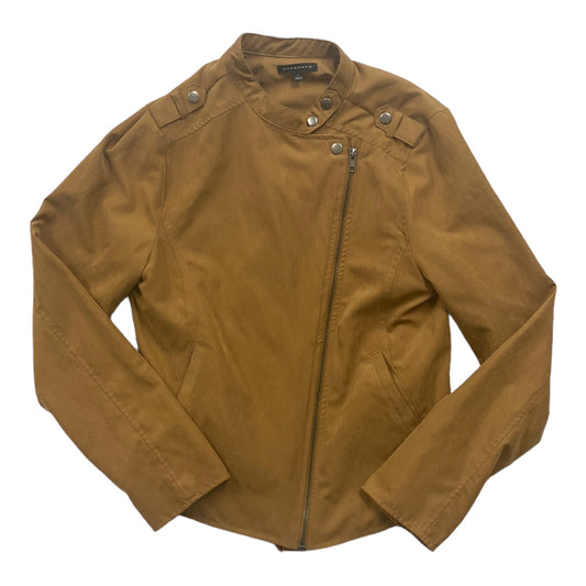 Brown Jacket Moto Staccato, Size L