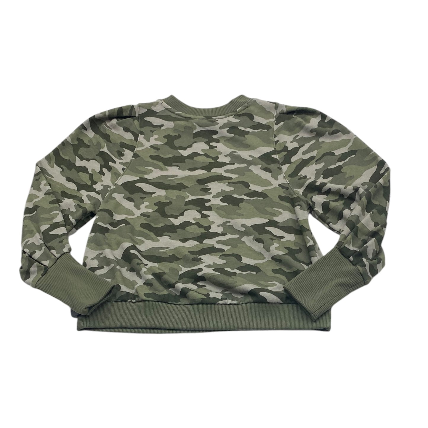 Top Long Sleeve By Banana Republic In Camouflage Print, Size: Xs