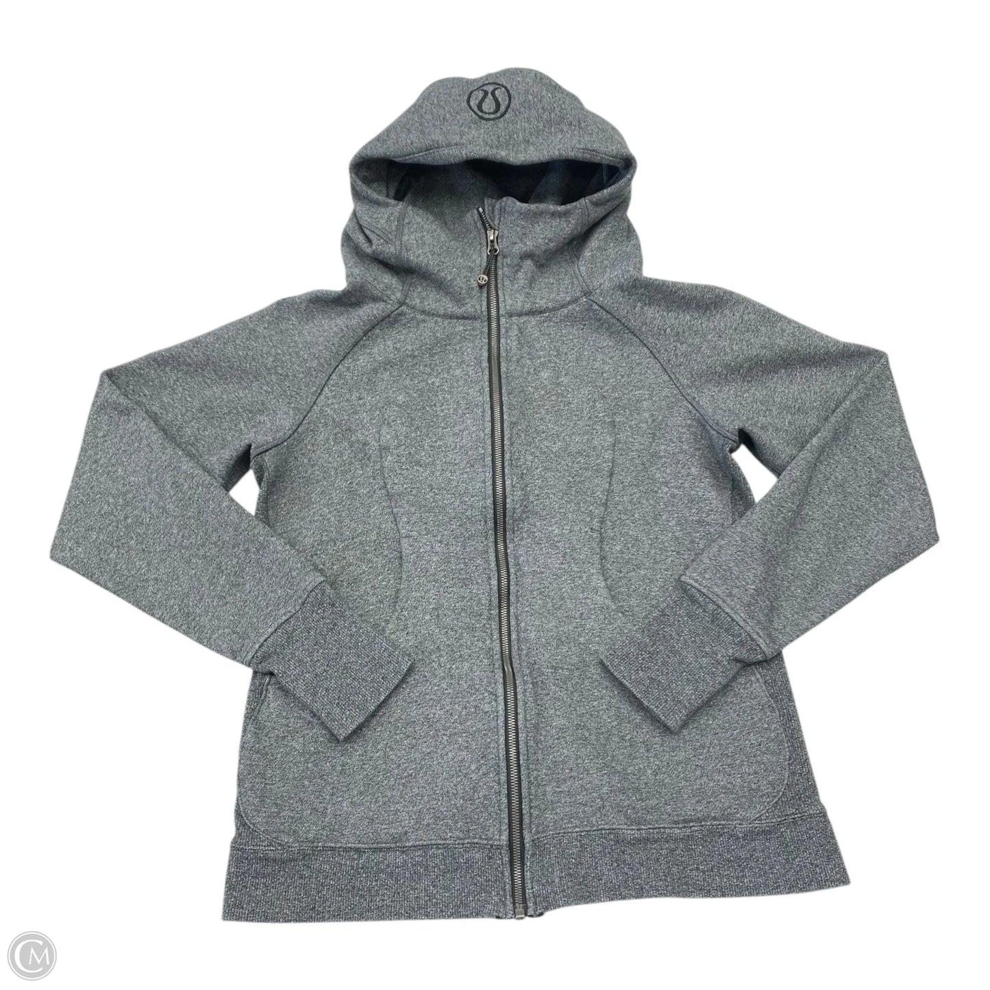 Athletic Fleece By Lululemon In Grey, Size: 12