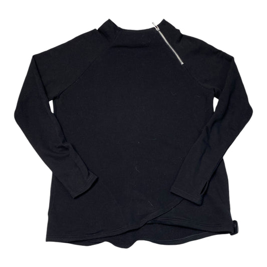 Top Long Sleeve By Jones New York In Black, Size: L