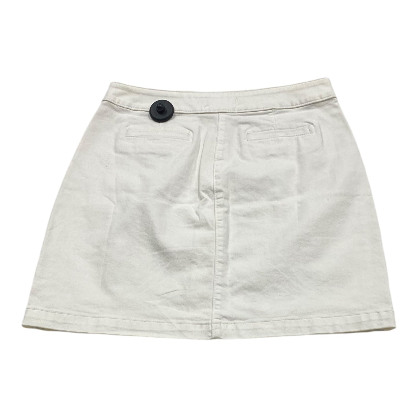 Skirt Mini & Short By Loft In White, Size: 6