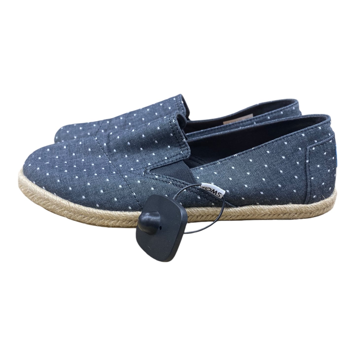 Shoes Flats By Toms In Blue, Size: 9.5