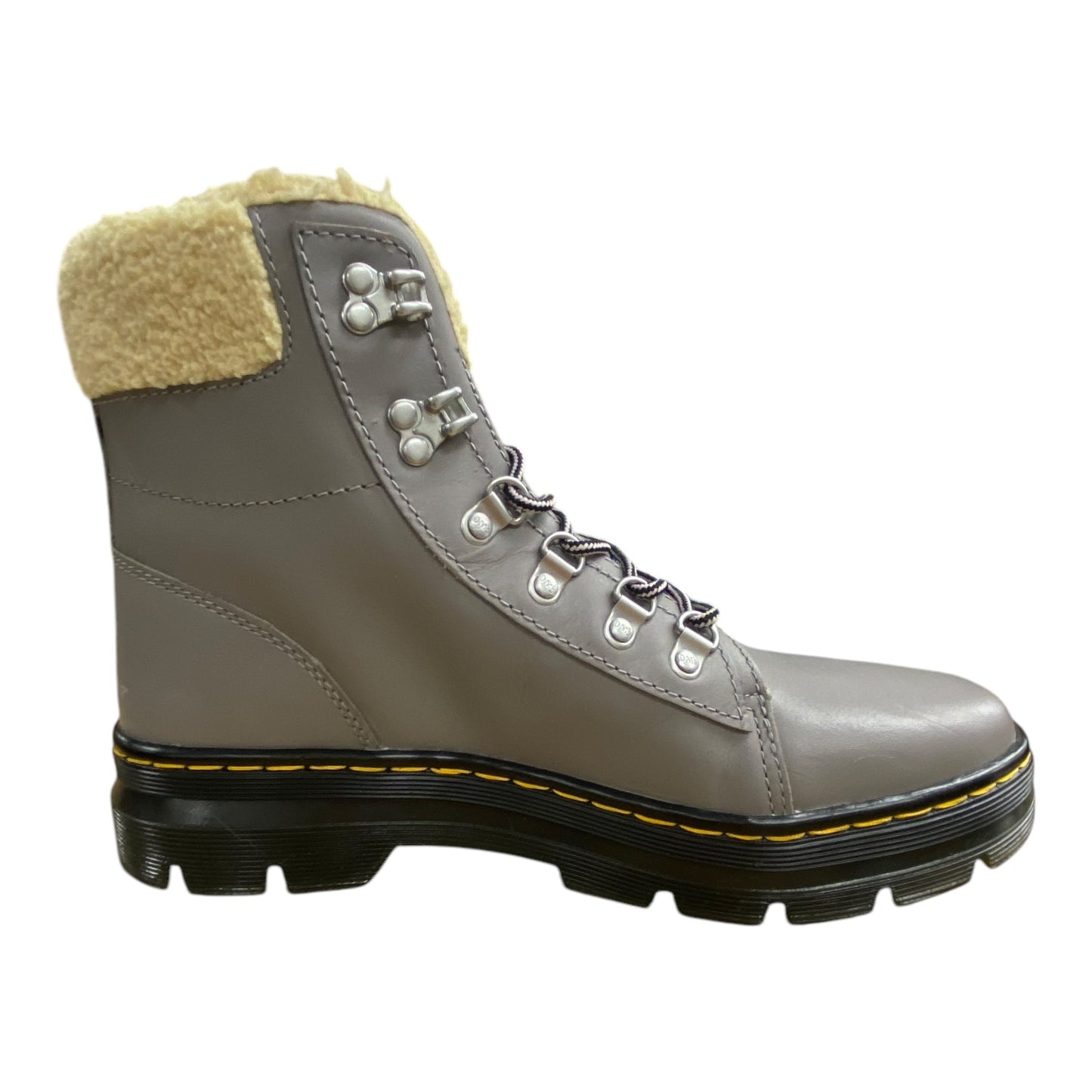 Boots Combat By Dr Martens In Grey, Size: 10