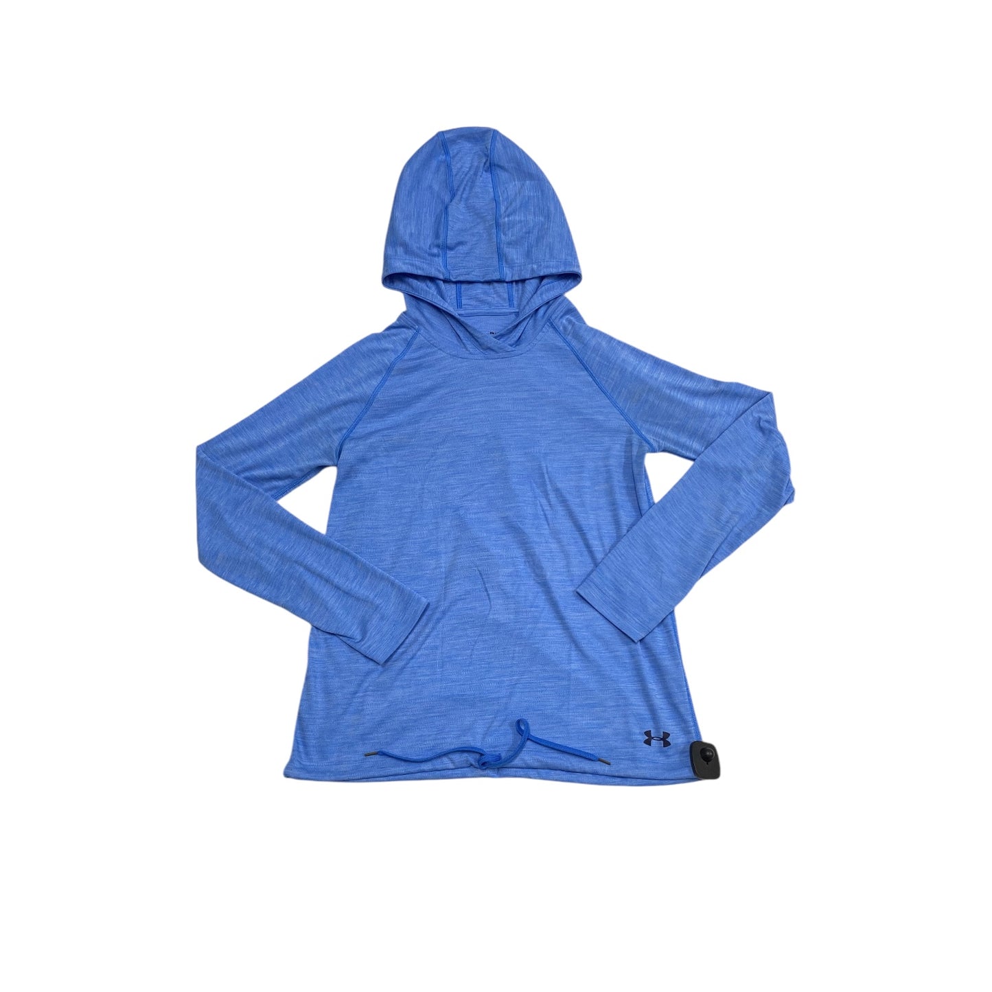 Athletic Sweatshirt Hoodie By Under Armour In Blue, Size: S