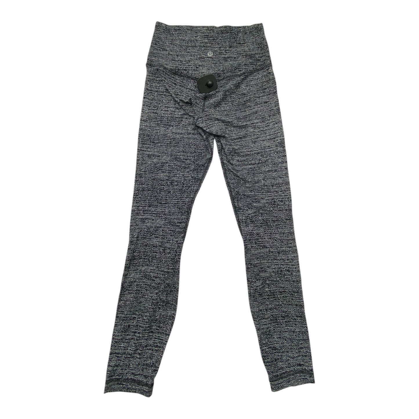 Athletic Leggings By Lululemon In Black & White, Size: 4