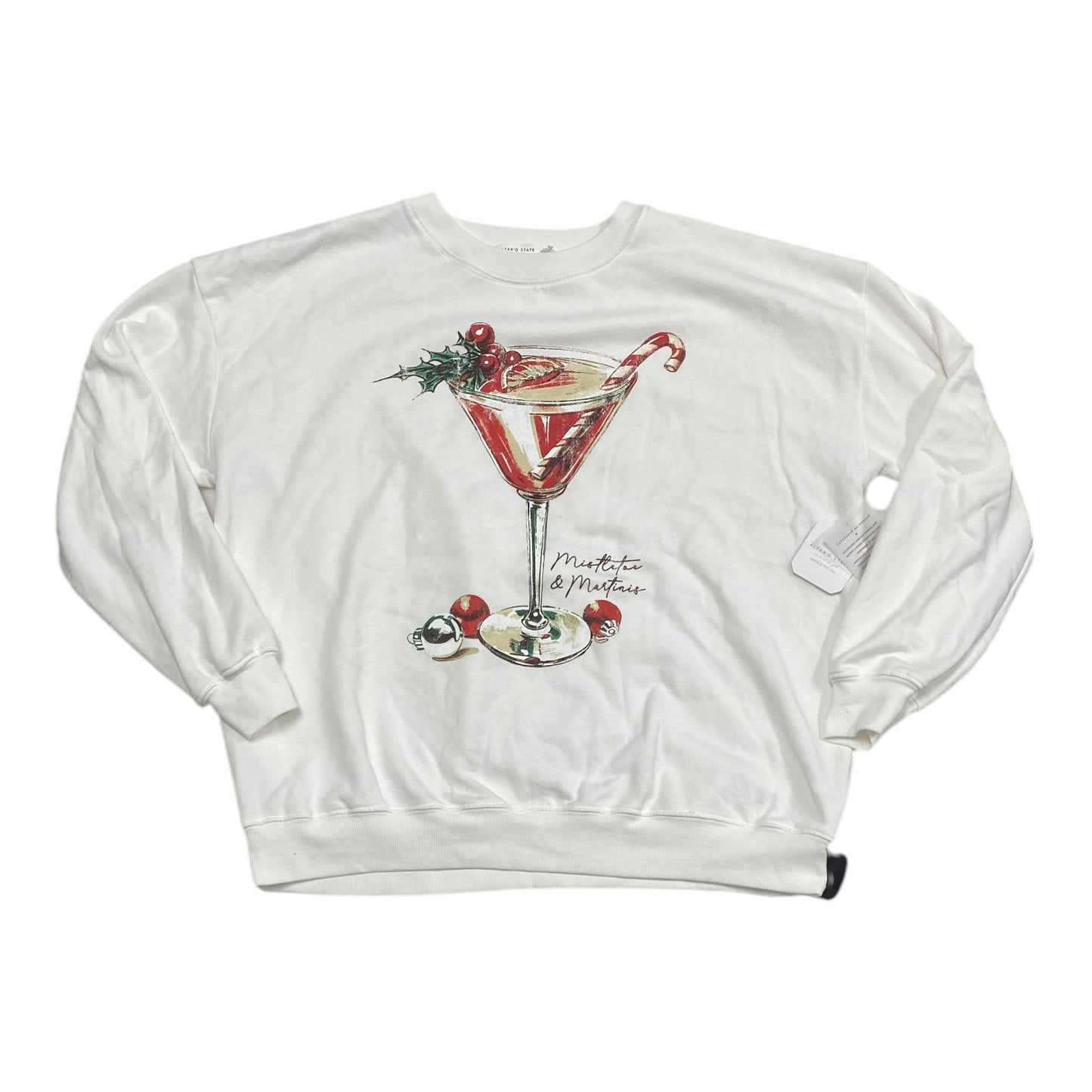 Sweatshirt Crewneck By Altard State In White, Size: M