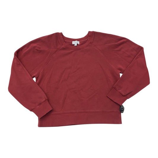 Sweatshirt Crewneck By Evereve In Red, Size: L