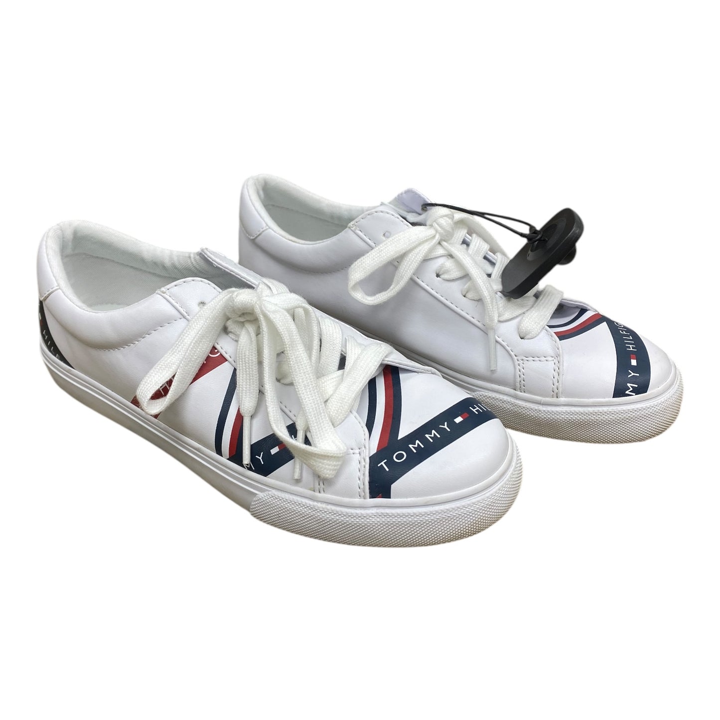 Shoes Sneakers By Tommy Hilfiger In White, Size: 7.5