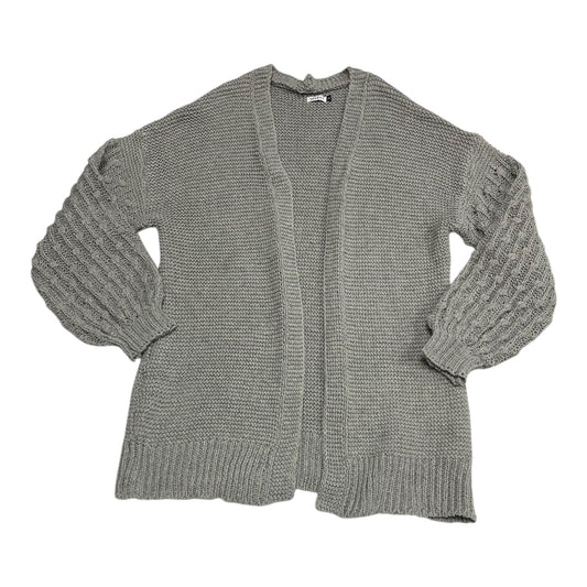 Sweater Cardigan By Soleila In Grey, Size: S