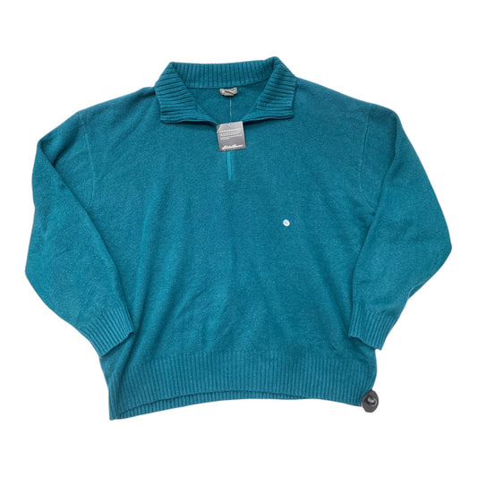 Sweater By Eddie Bauer In Blue, Size: Xl