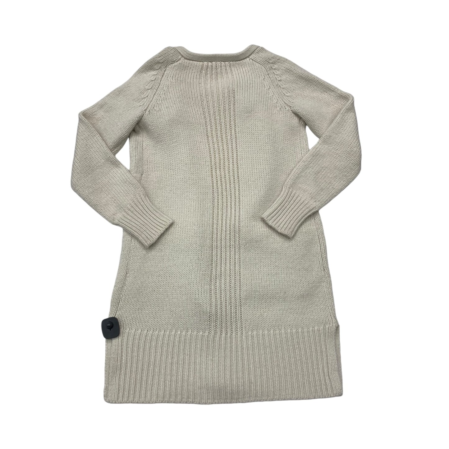 Sweater Cardigan By The Limited In Cream, Size: M