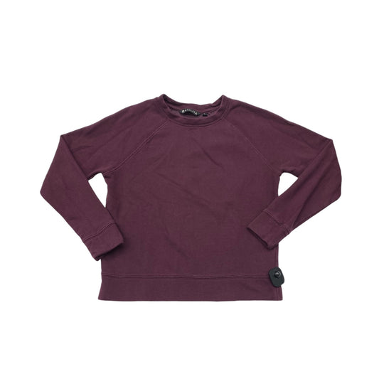 Athletic Top Long Sleeve Crewneck By Athleta In Purple, Size: S