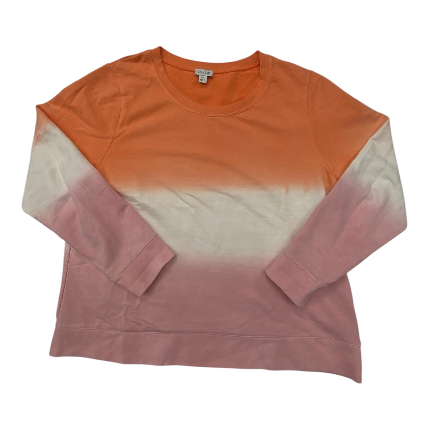 Top Long Sleeve By J. Crew In Multi-colored, Size: Xl