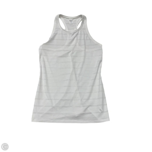 Athletic Tank Top By Athleta In White, Size: S