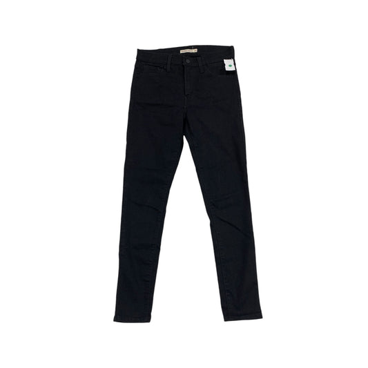 Jeans Skinny By Levis In Black, Size: 8