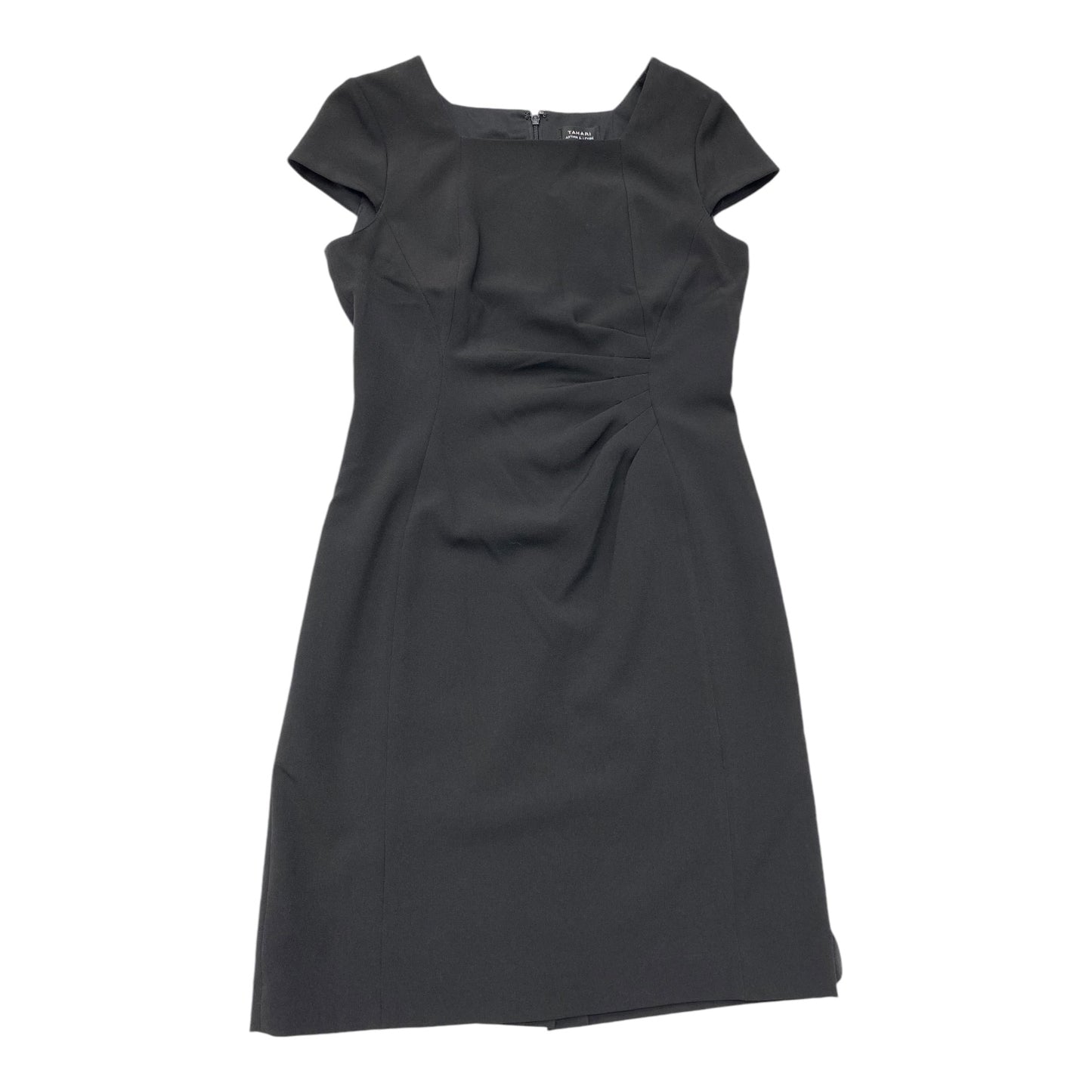 Dress Casual Midi By Tahari By Arthur Levine In Black, Size: M