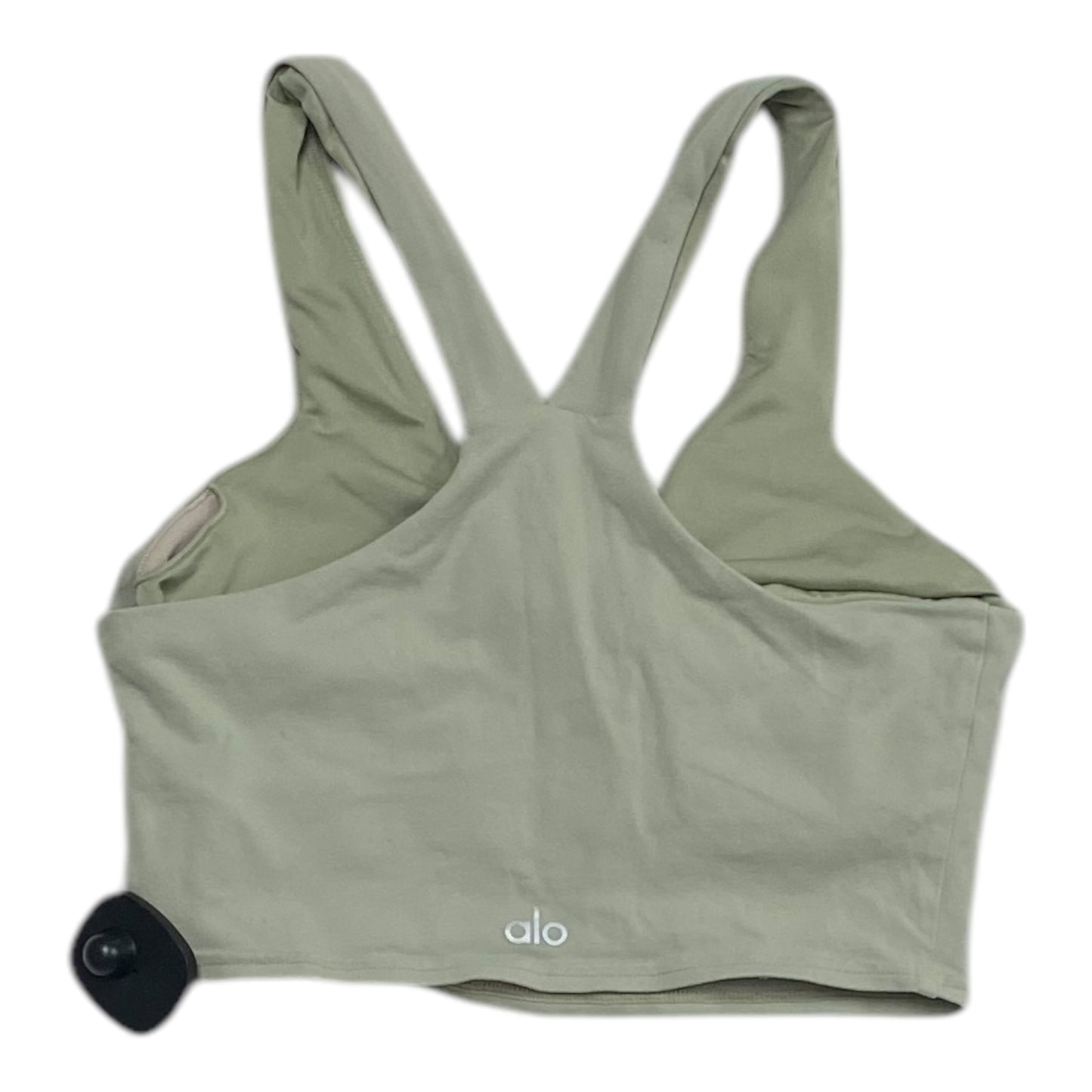 Athletic Bra By Alo In Green, Size: S