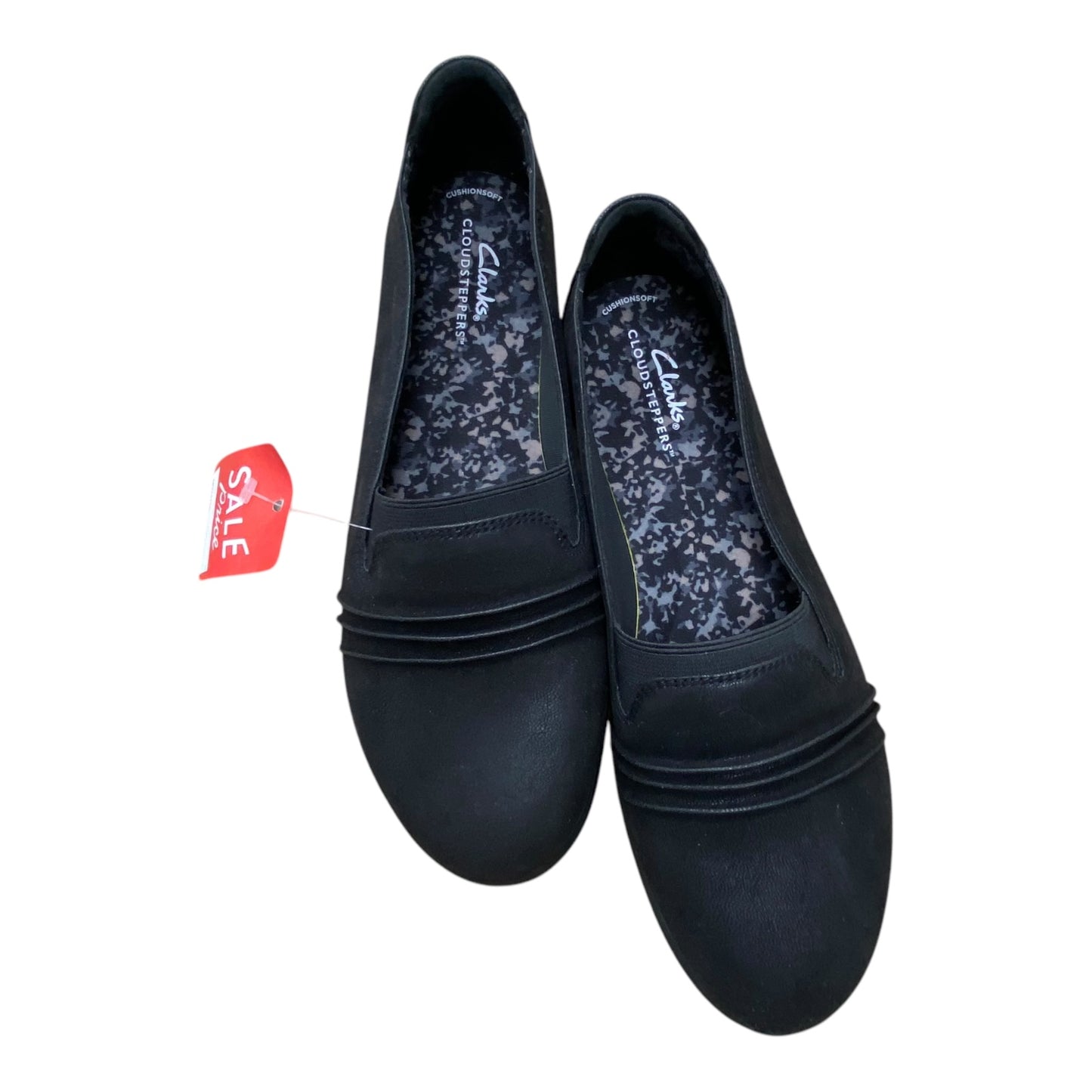 Shoes Flats By Clarks In Black, Size: 9