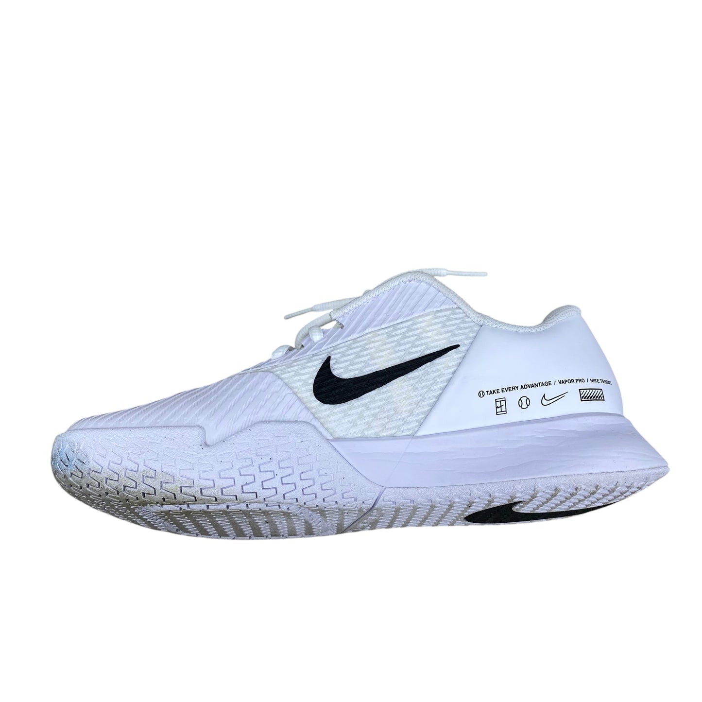 Shoes Athletic By Nike In White, Size: 8