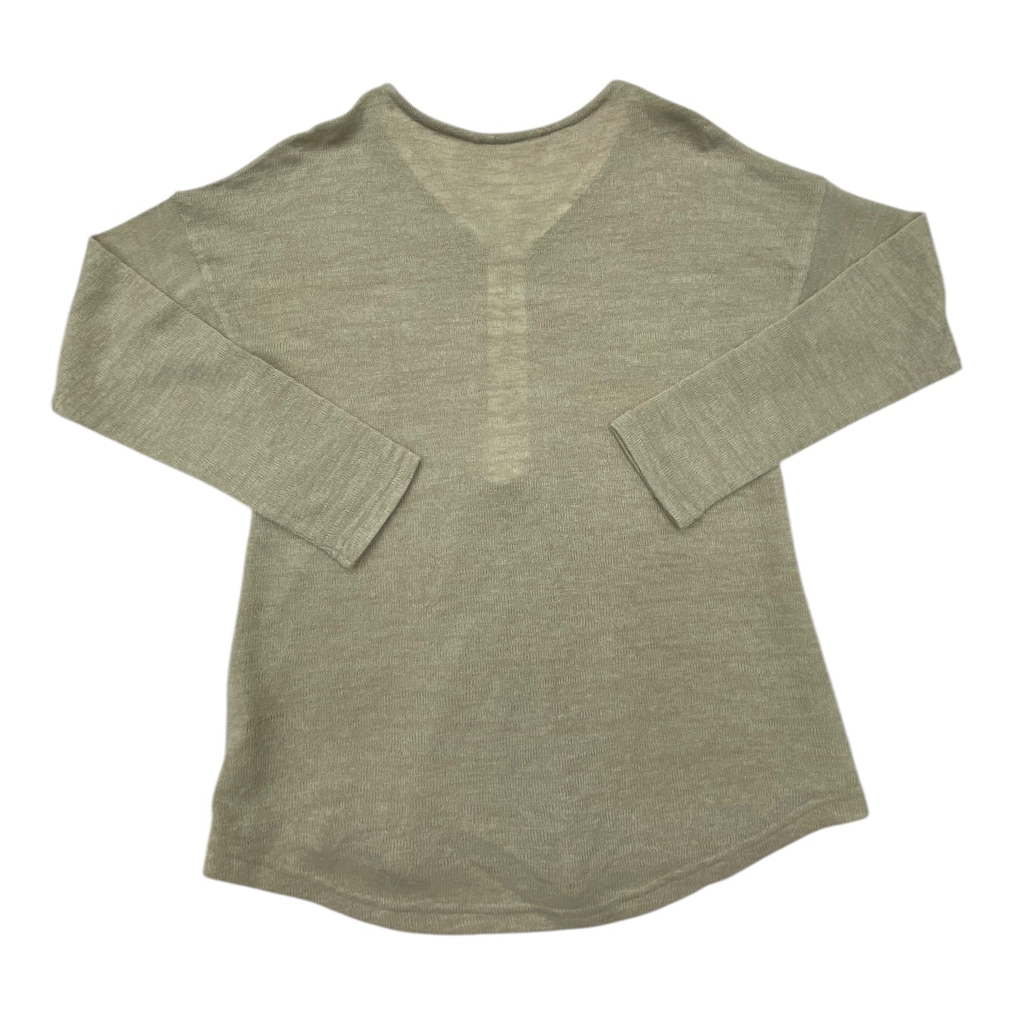 Top Long Sleeve By Soft Surroundings In Beige, Size: S