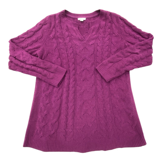 Sweater By J. Jill In Purple, Size: S