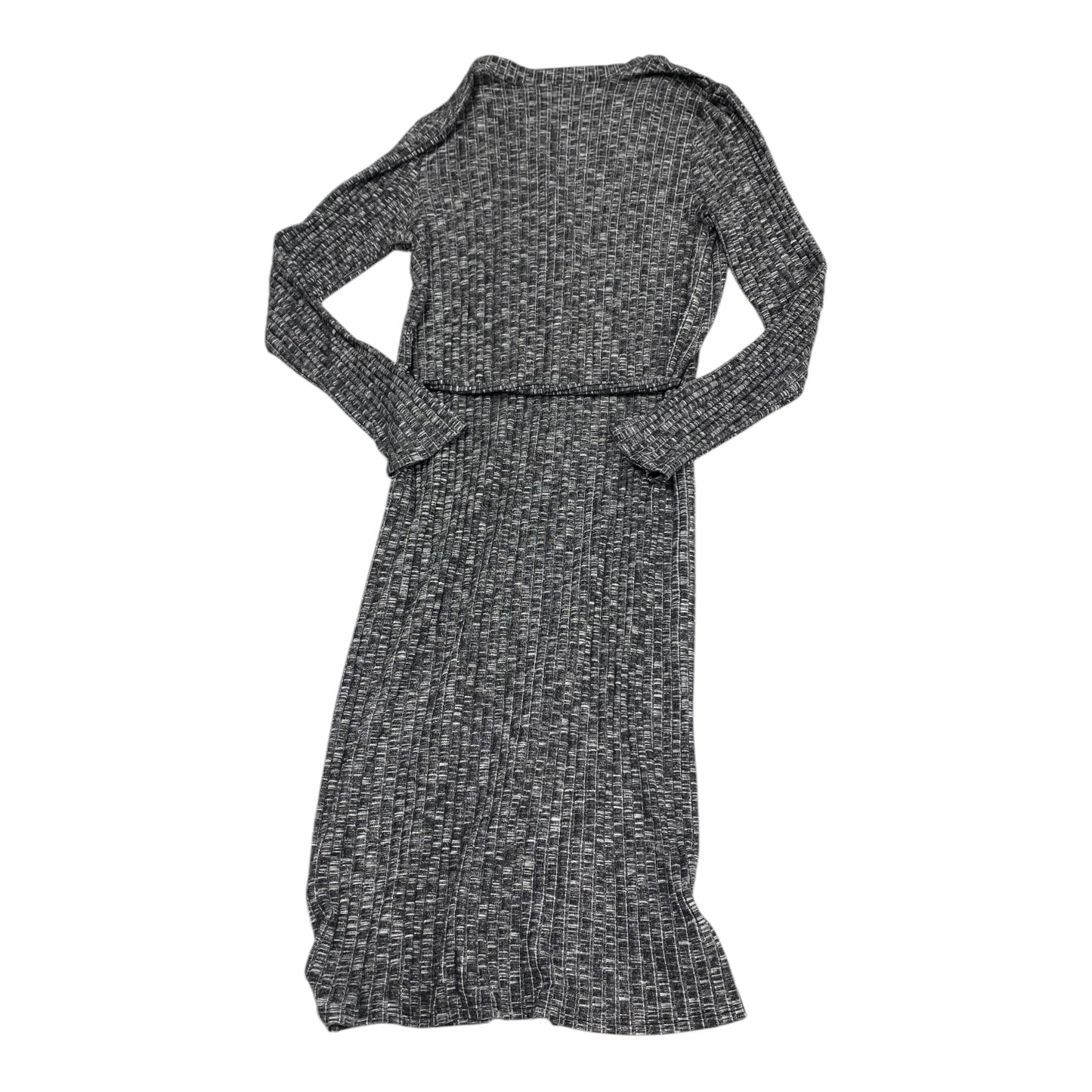 Dress Casual Midi By Cmc In Grey, Size: Xl