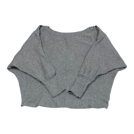 Sweater By Jennifer Lopez In Grey, Size: M