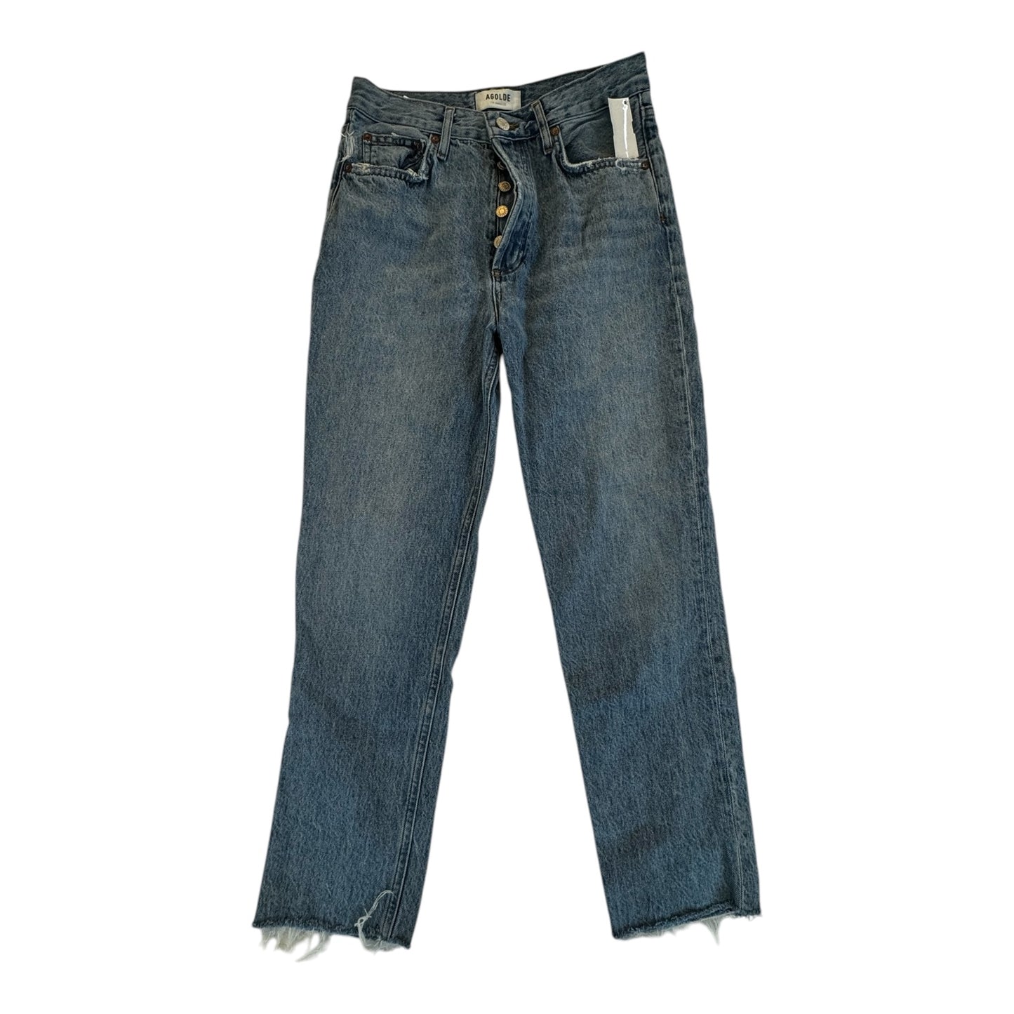 Jeans Boyfriend By Agolde In Blue Denim, Size: 0