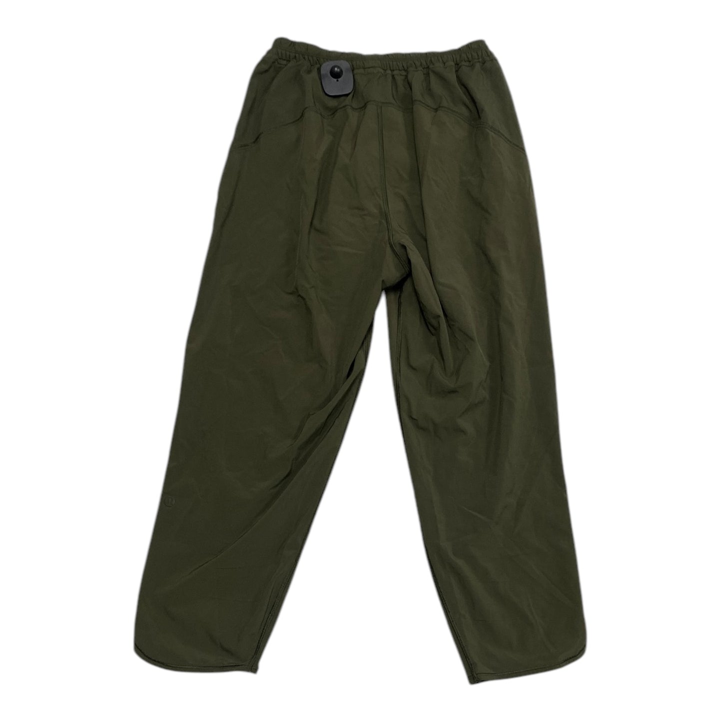 Athletic Capris By Lululemon In Green, Size: 4