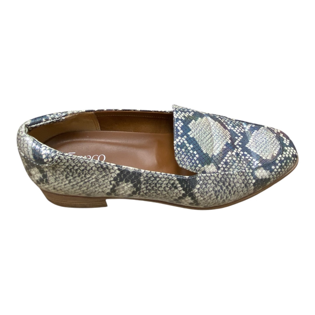 Shoes Flats By Franco Sarto In Snakeskin Print, Size: 11