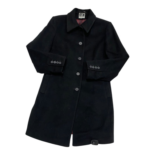 Coat Wool By Anne Klein In Black, Size: S