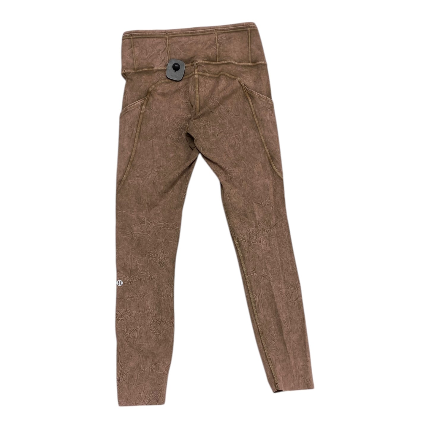 Athletic Capris By Lululemon In Brown, Size: S