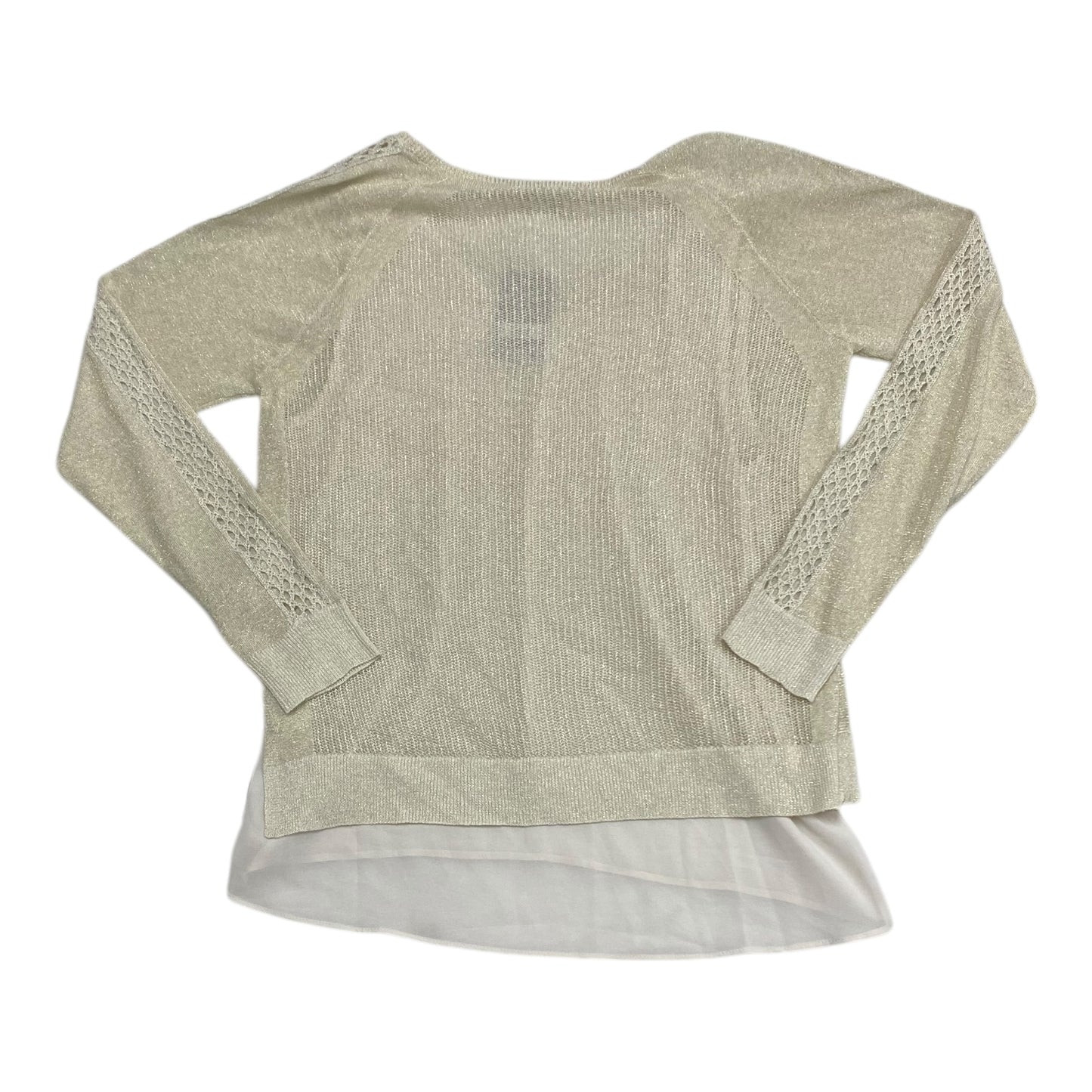 Top Long Sleeve By Lucky Brand In Gold, Size: S