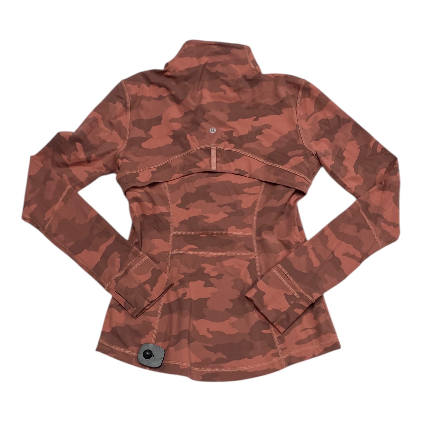 Athletic Jacket By Lululemon In Camouflage Print, Size: 8