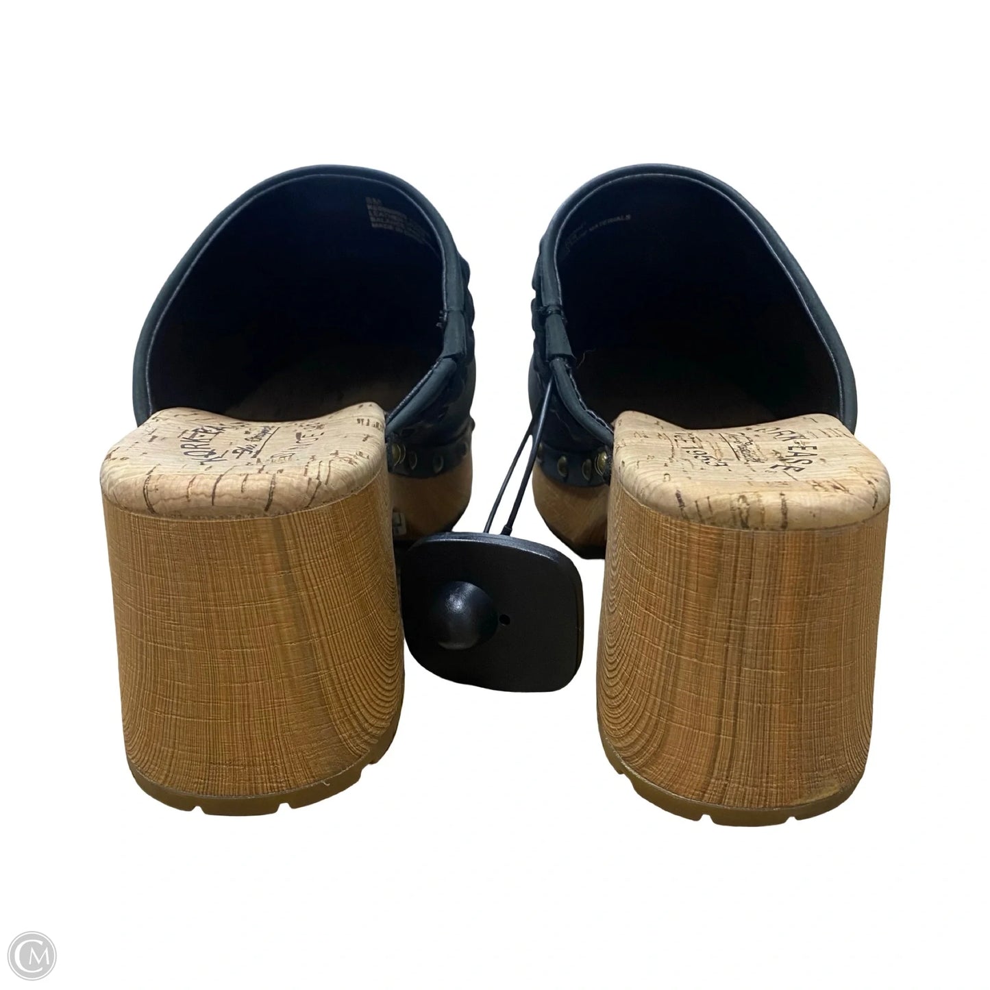 Shoes Heels Block By Kork Ease In Black & Brown, Size: 8