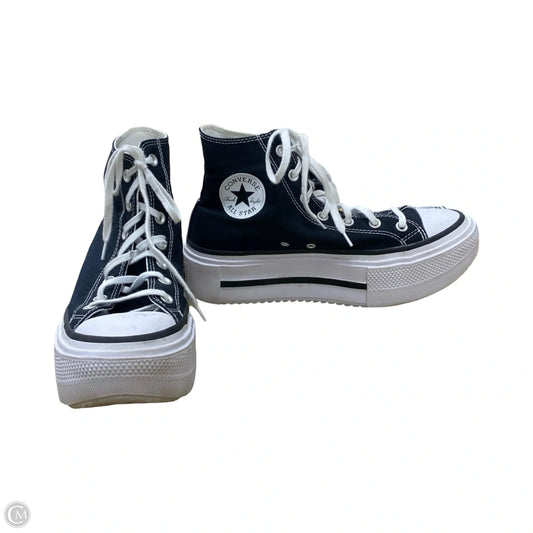 Shoes Sneakers Platform By Converse In Black & White, Size: 10