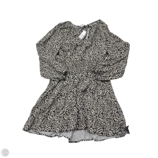 Dress Casual Midi By Gap In Black & White, Size: M