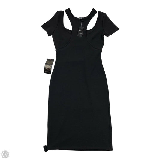 Dress Casual Midi By Bebe In Black, Size: S